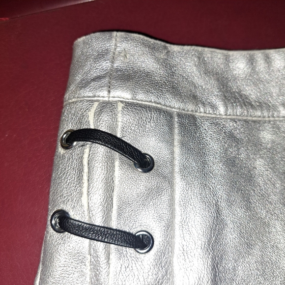 🌈TOP SHOP METALLIC SKIRT-US2 - Picture 6 of 7